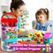 Arts and Crafts Supplies - Christmas Gifts for Kids, Girls, Crafts for Girls 4, 5, 6, 7, 8, 9 Years Old with Glitter Glue Stick, Pipe Cleaners Craft & Craft Tools, School Learning Activities